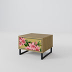 FRAGILE BEAUTY Nightstand in Oak Effect