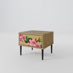 FRAGILE BEAUTY Nightstand in Oak Effect