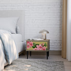 FRAGILE BEAUTY Nightstand in Oak Effect