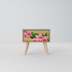 FRAGILE BEAUTY Nightstand in Oak Effect