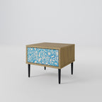 BLOOMY MORNING Nightstand in Oak Effect