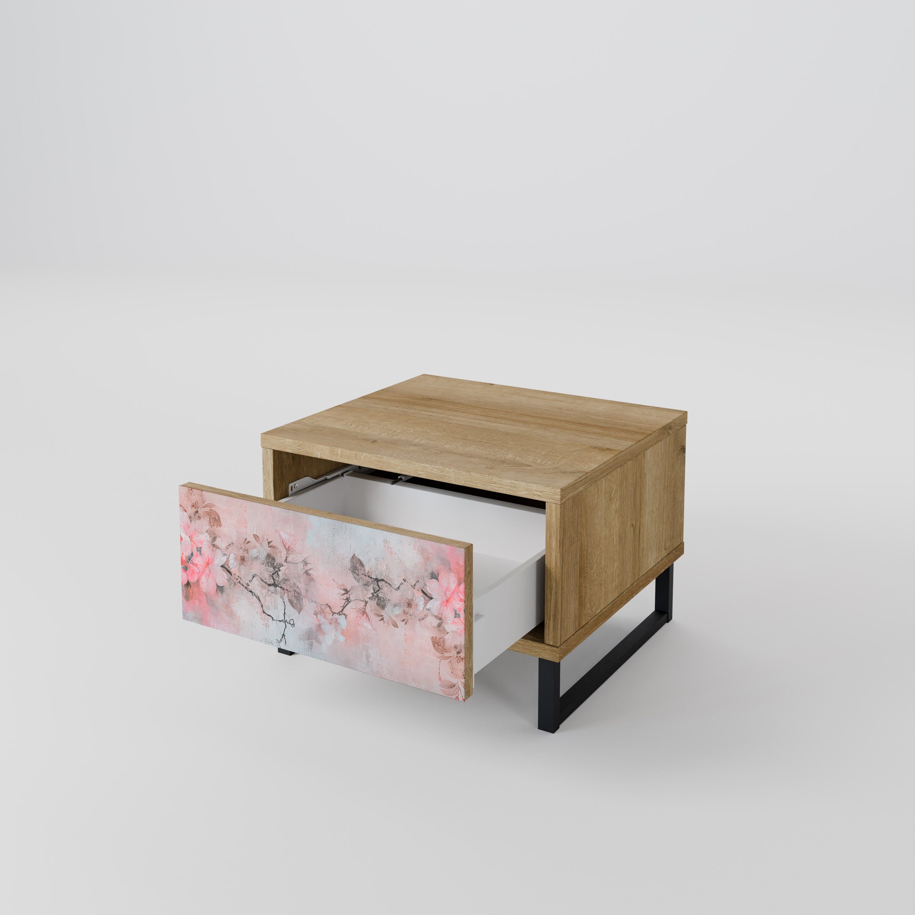 CHERRY BLOSSOM Nachttisch in Eichenoptik