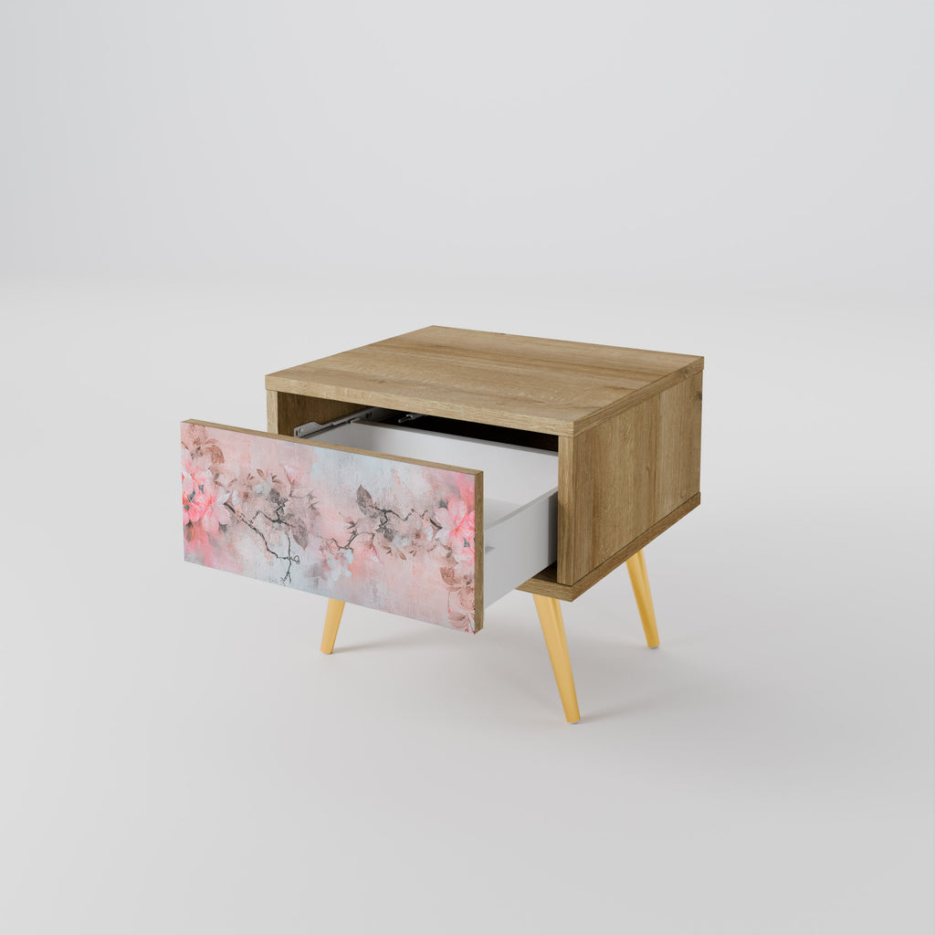 CHERRY BLOSSOM Nachttisch in Eichenoptik