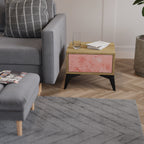 CRANE DANCE Nachttisch in Eiche-Optik