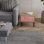 CRANE DANCE Nachttisch in Eiche-Optik