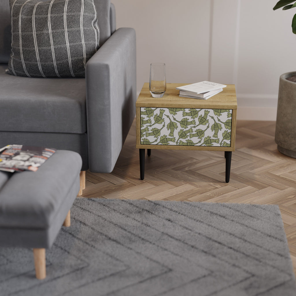 SEEDLING SONGBIRD Nachttisch in Eichenoptik