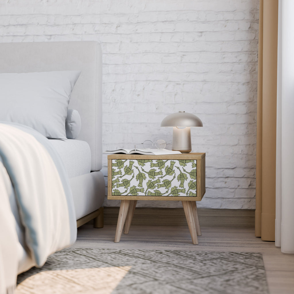 SEEDLING SONGBIRD Nachttisch in Eichenoptik