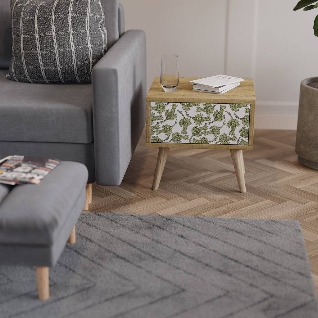 SEEDLING SONGBIRD Nachttisch in Eichenoptik