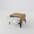 CATS COMPILATION Nachttisch in Eiche-Optik