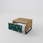 AUTUMN INSECTS Nachttisch in Eiche-Optik