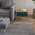 AUTUMN INSECTS Nachttisch in Eiche-Optik