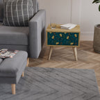 AUTUMN INSECTS Nachttisch in Eiche-Optik