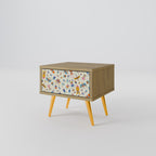 COLORFUL INSECTS Nachttisch in Eiche-Optik