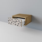 HAPPY HENS Nachttisch in Eiche-Optik