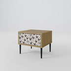 HAPPY HENS Nachttisch in Eiche-Optik