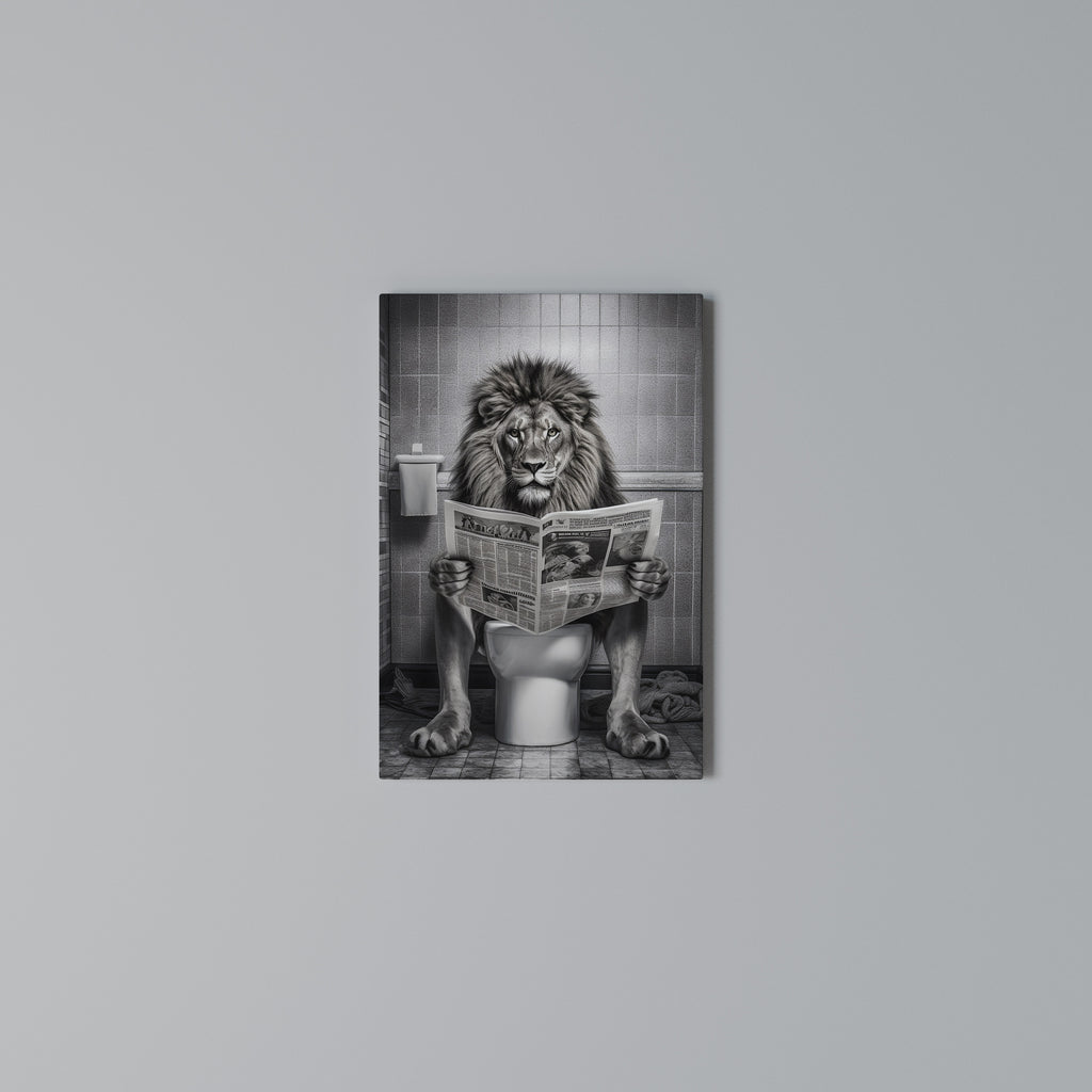 ROAR PRESS REVIEW Vertical Canvas Print