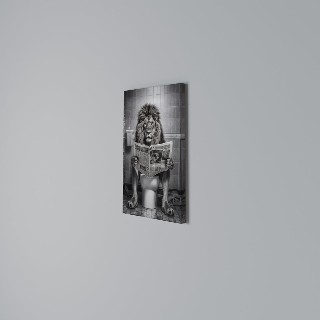 ROAR PRESS REVIEW Vertical Canvas Print