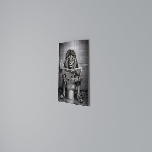 ROAR PRESS REVIEW Vertical Canvas Print
