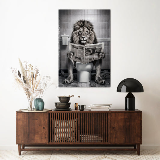 ROAR PRESS REVIEW Vertical Canvas Print
