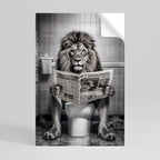 ROAR PRESS REVIEW Selbstklebendes Poster - Hochformat