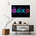 GAMING REVOLT Selbstklebendes Horizontal-Poster