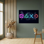 GAMING REVOLT Selbstklebendes Horizontal-Poster