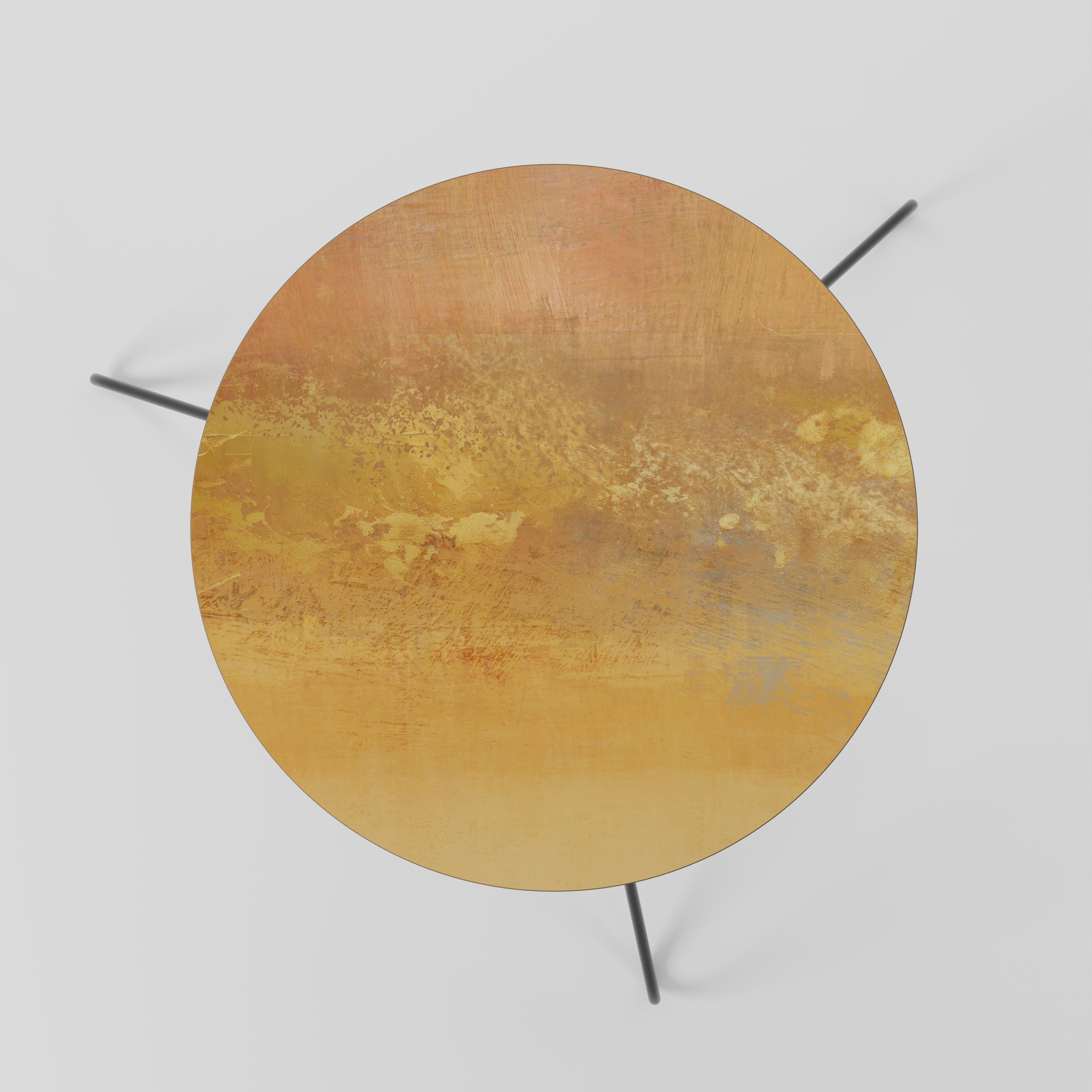 ORANGE IMPRESSION Couchtisch 60