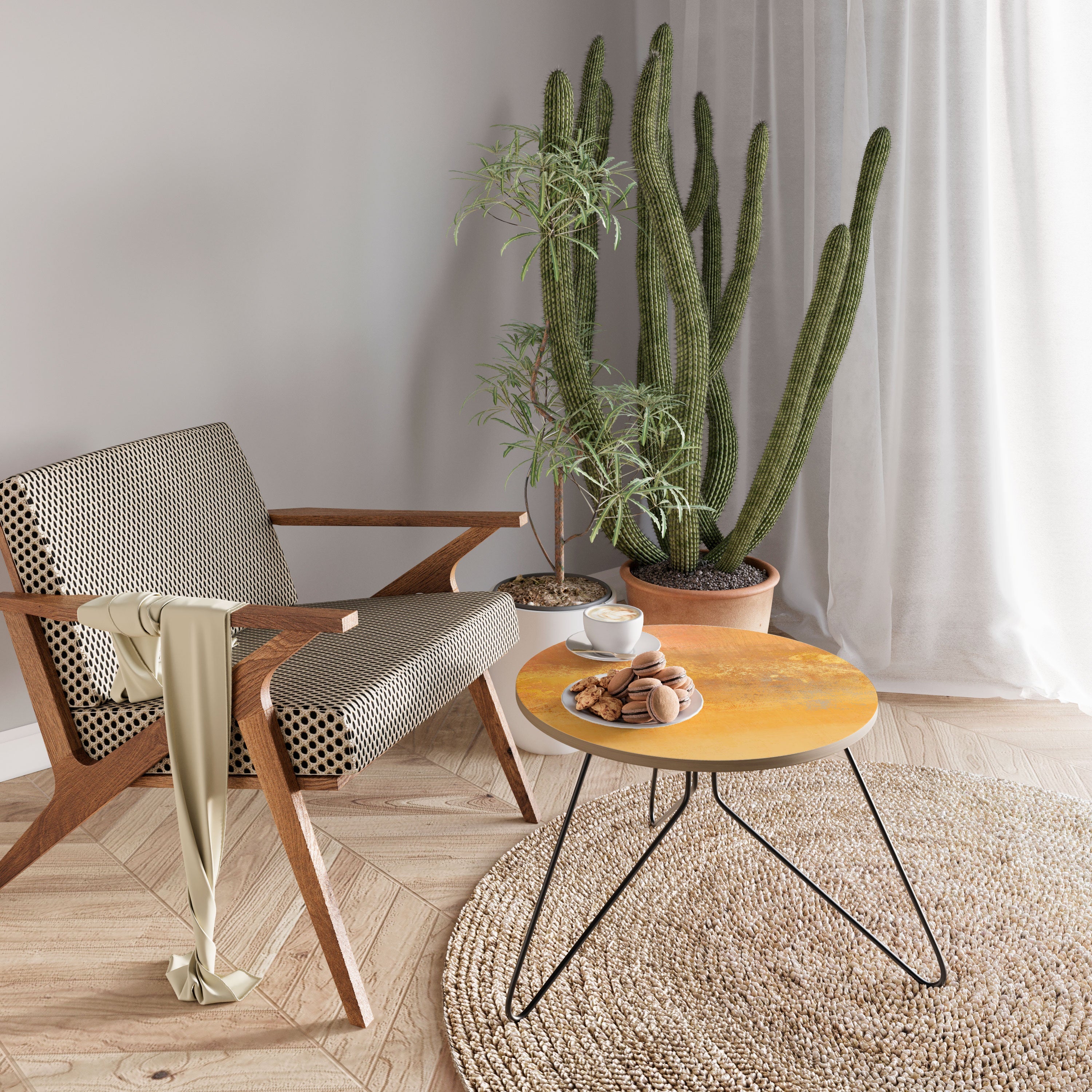 ORANGE IMPRESSION Couchtisch 60