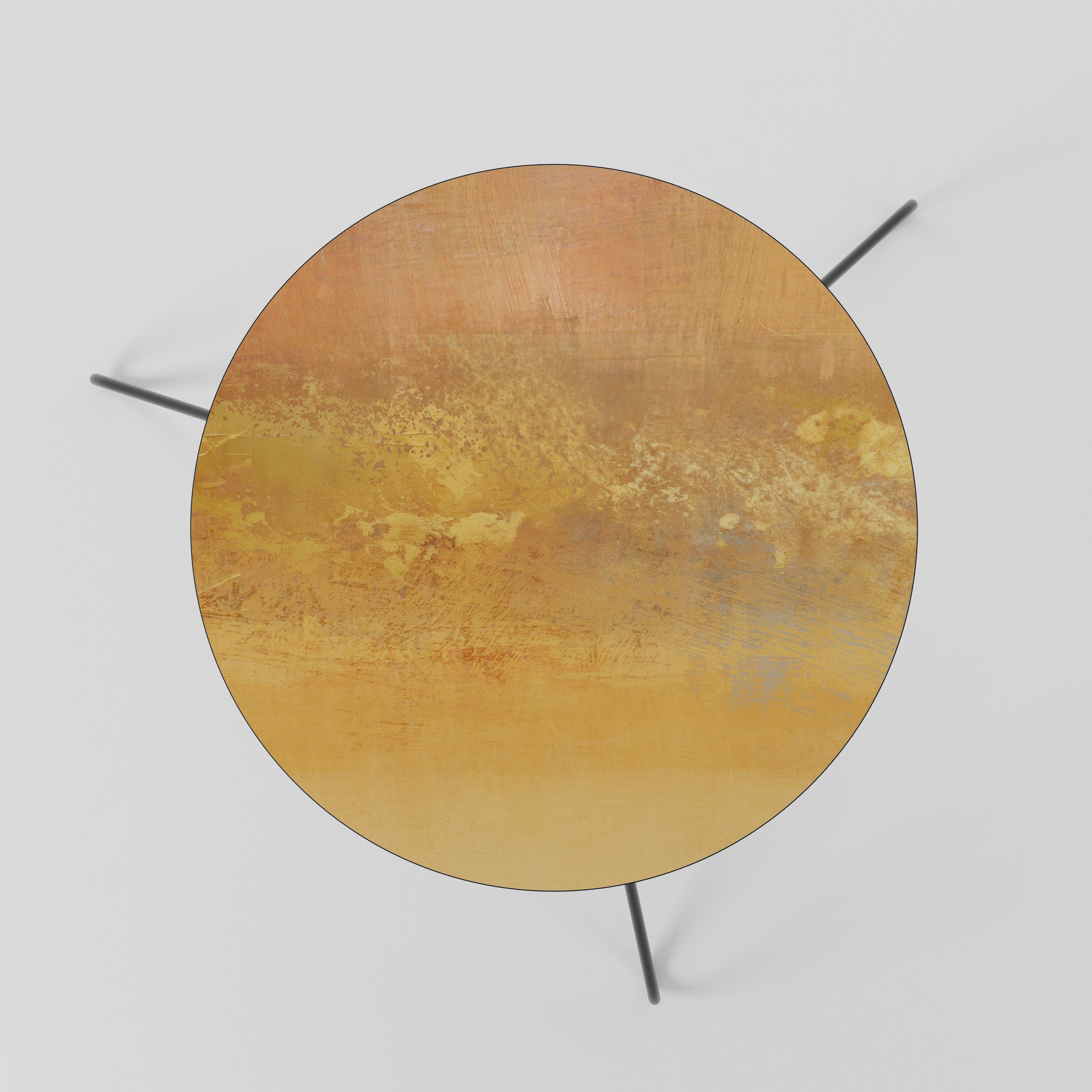 ORANGE IMPRESSION Couchtisch 60