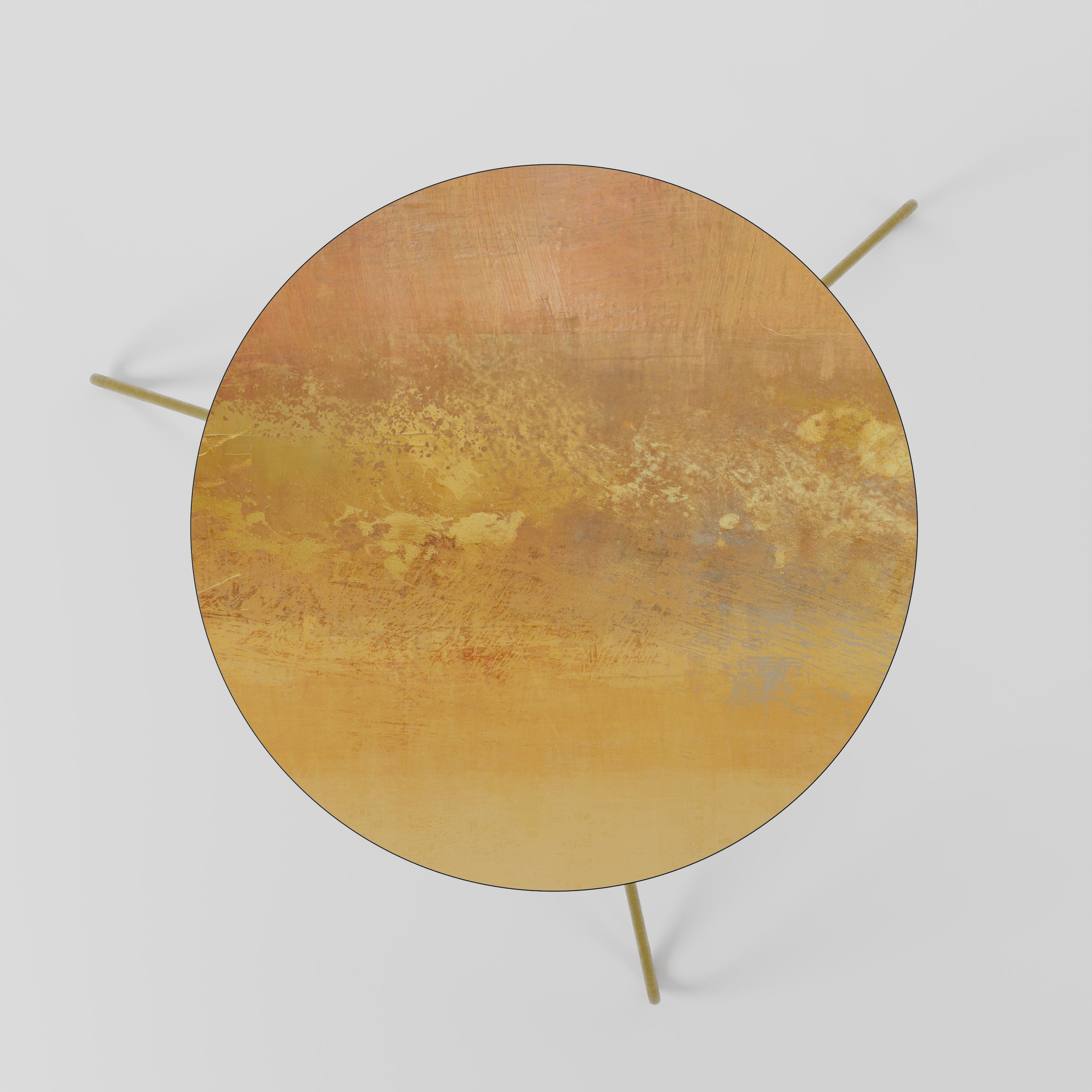 ORANGE IMPRESSION Couchtisch 60