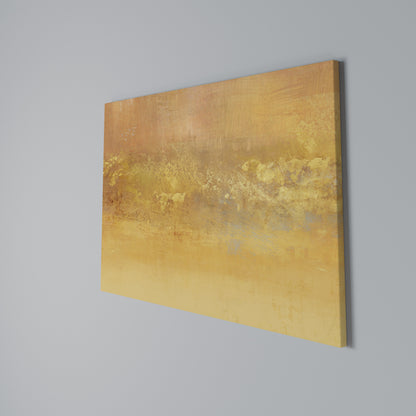 ORANGE IMPRESSION Horizontal Canvas Print