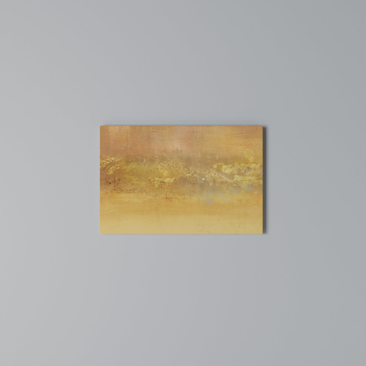 ORANGE IMPRESSION Horizontal Canvas Print