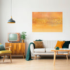 ORANGE IMPRESSION Selbstklebendes Horizontal-Poster