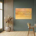 ORANGE IMPRESSION Selbstklebendes Horizontal-Poster