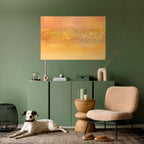 ORANGE IMPRESSION Selbstklebendes Horizontal-Poster