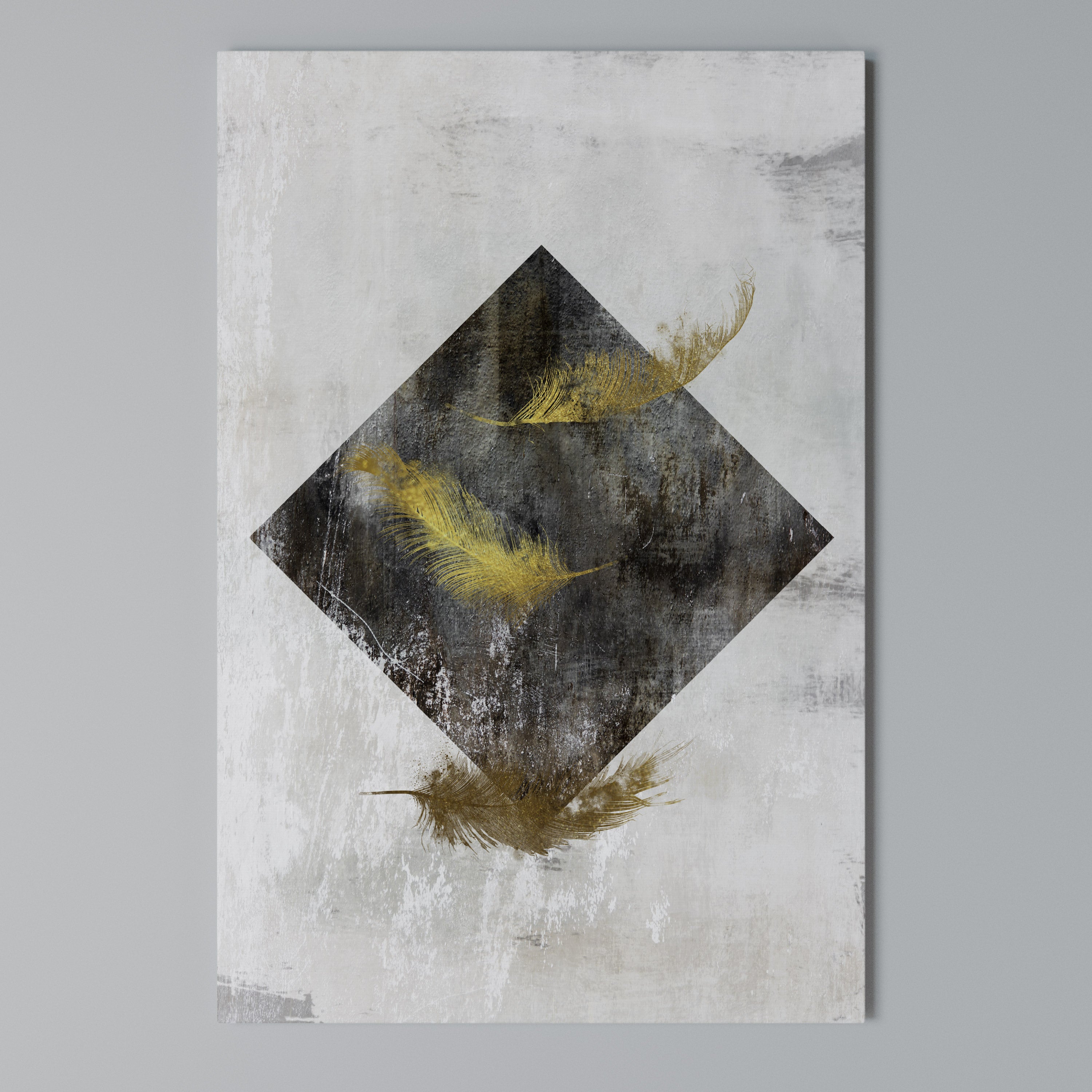 FALLING LIGHTNESS Vertical Canvas Print