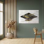 FALLING LIGHTNESS Selbstklebendes Horizontal-Poster