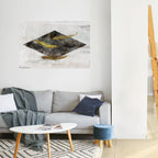 FALLING LIGHTNESS Selbstklebendes Horizontal-Poster