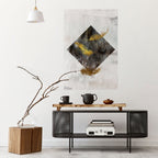 FALLING LIGHTNESS Selbstklebendes Poster - Hochformat