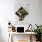 FALLING LIGHTNESS Selbstklebendes Poster - Hochformat