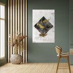 FALLING LIGHTNESS Selbstklebendes Poster - Hochformat