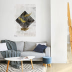 FALLING LIGHTNESS Selbstklebendes Poster - Hochformat