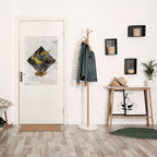 FALLING LIGHTNESS Selbstklebendes Poster - Hochformat