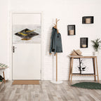 FALLING LIGHTNESS Selbstklebendes Horizontal-Poster