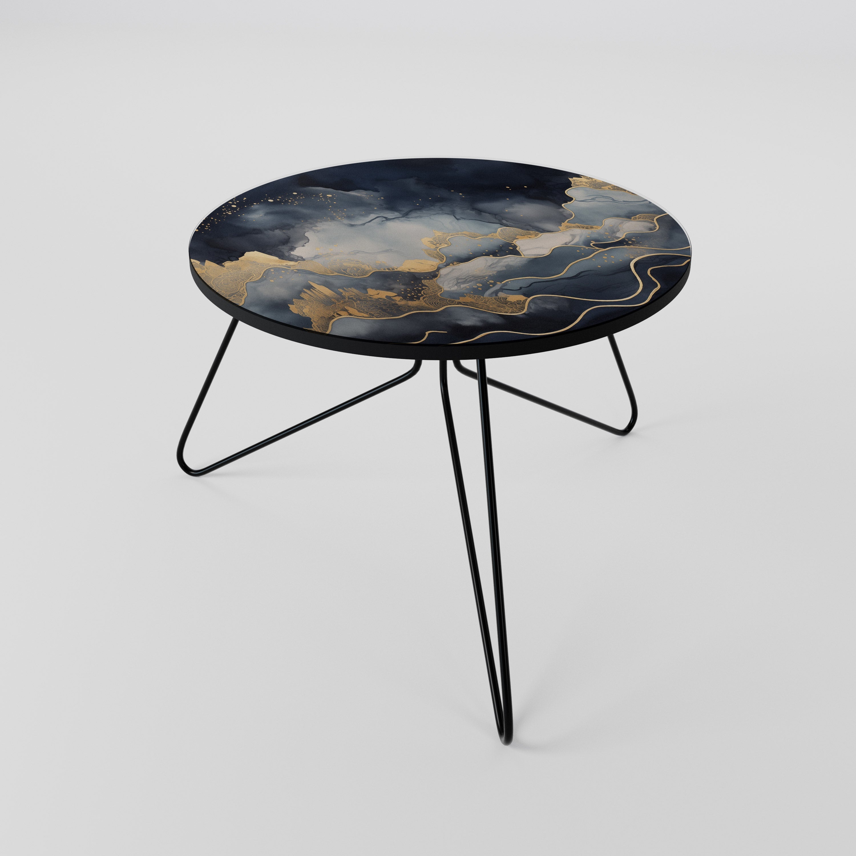 GOLDEN PEAK OF BLUE Couchtisch 60