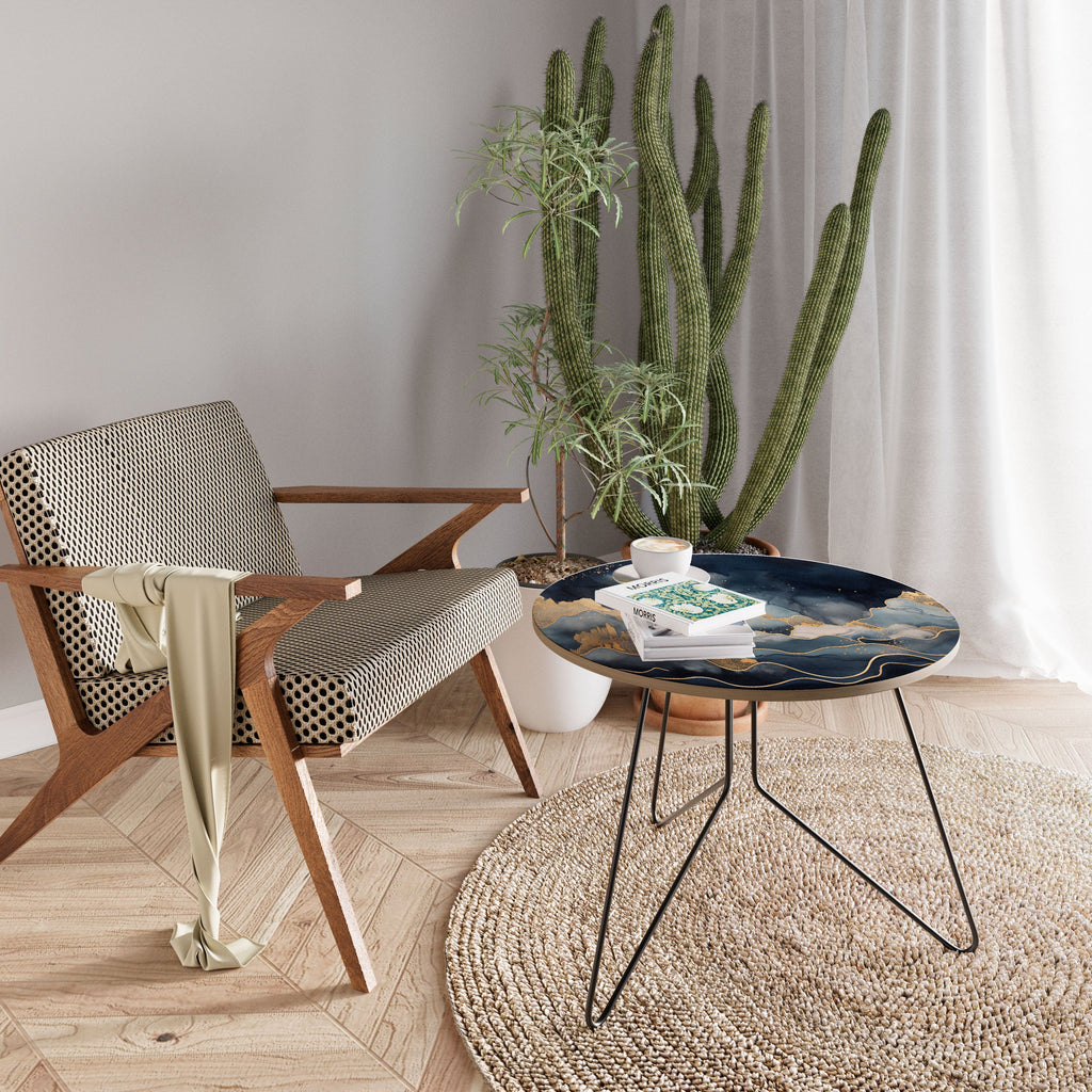 GOLDEN PEAK OF BLUE Couchtisch 69