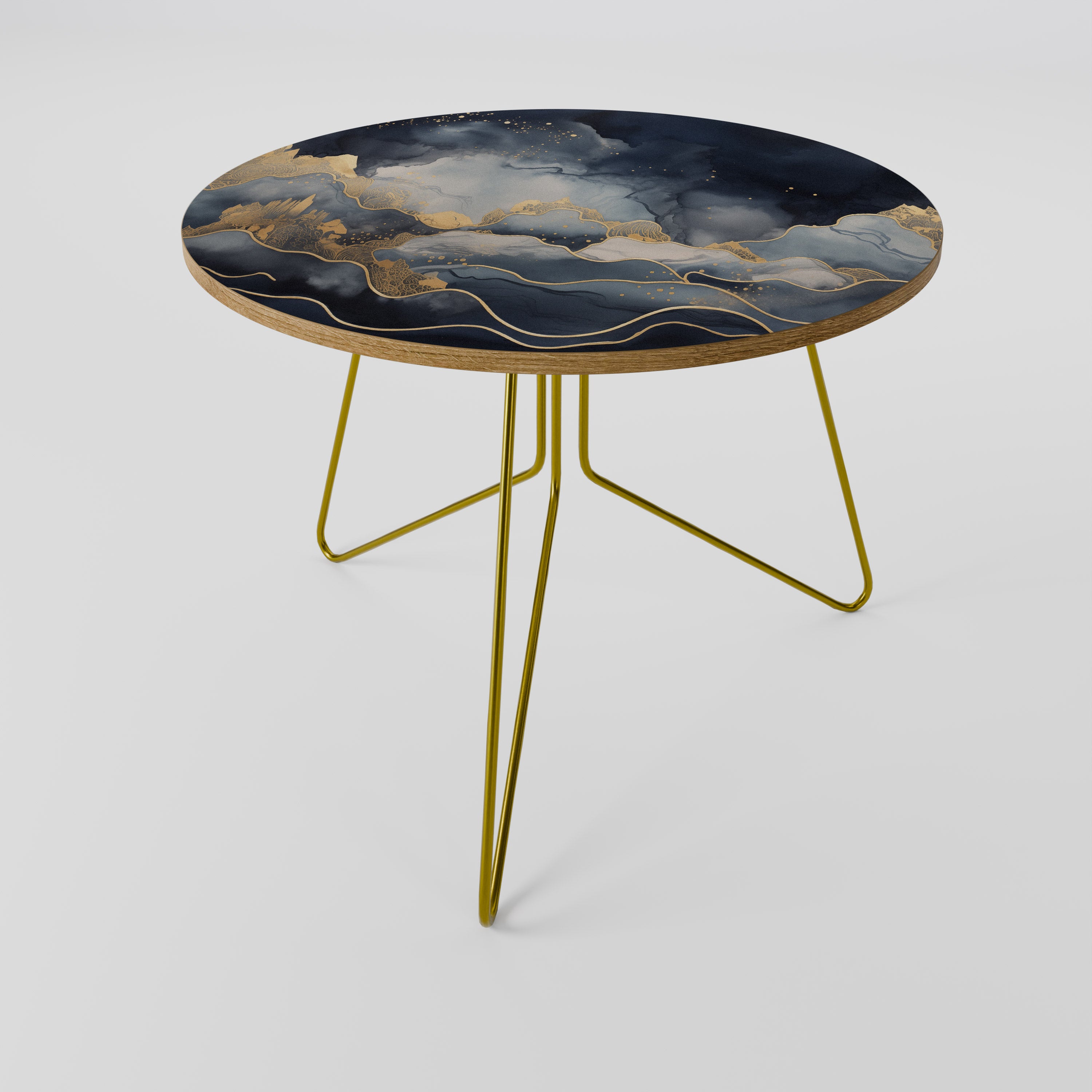 GOLDEN PEAK OF BLUE Coffee Table