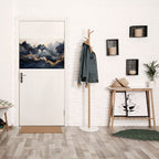 GOLDEN ALPINE BLISS Peel and Stick Horizontal Poster