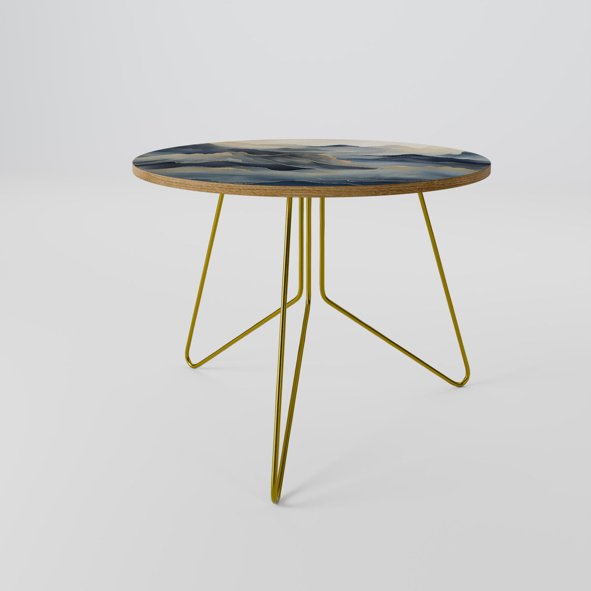 GOLDEN MOUNTAIN FOG Couchtisch