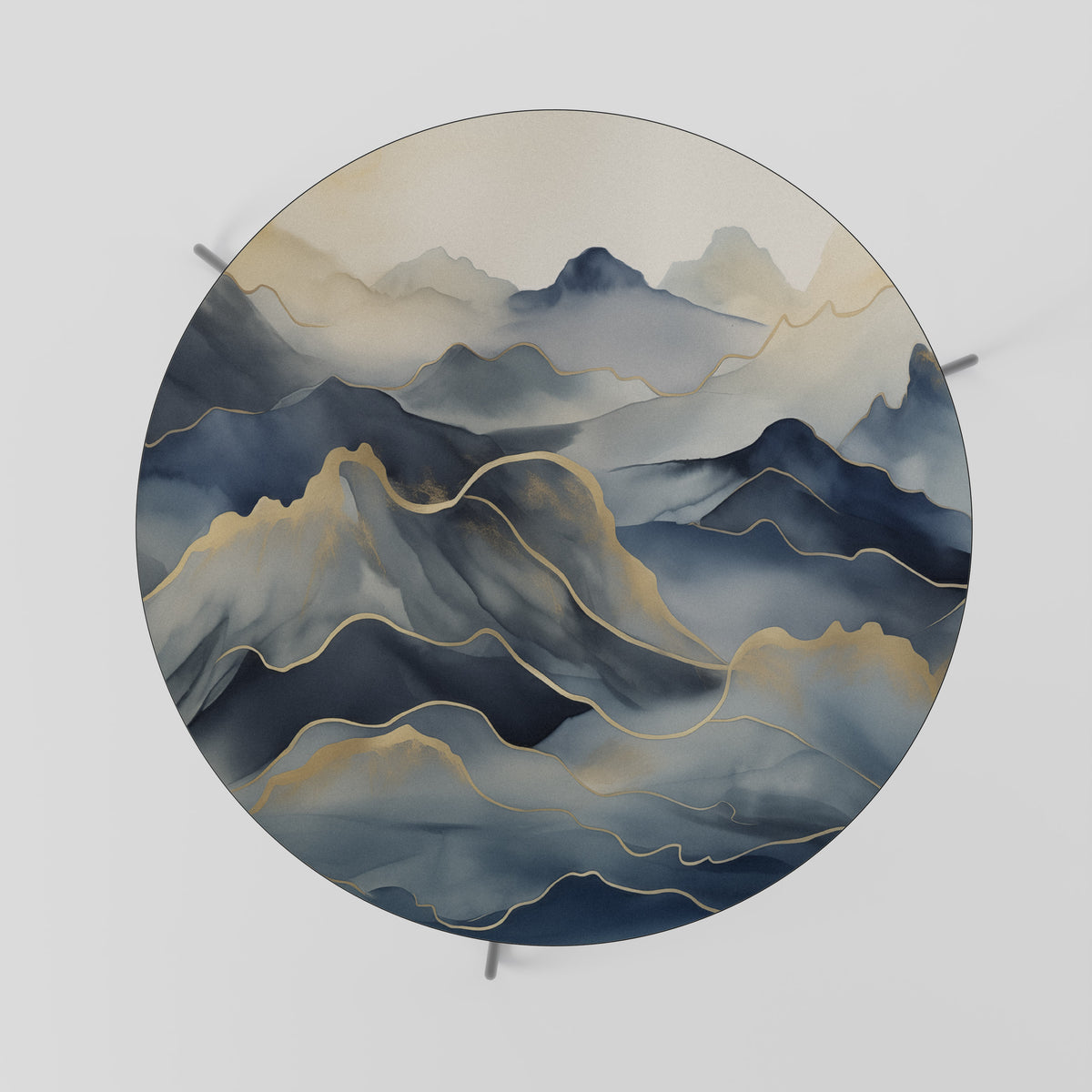 GOLDEN MOUNTAIN FOG Couchtisch